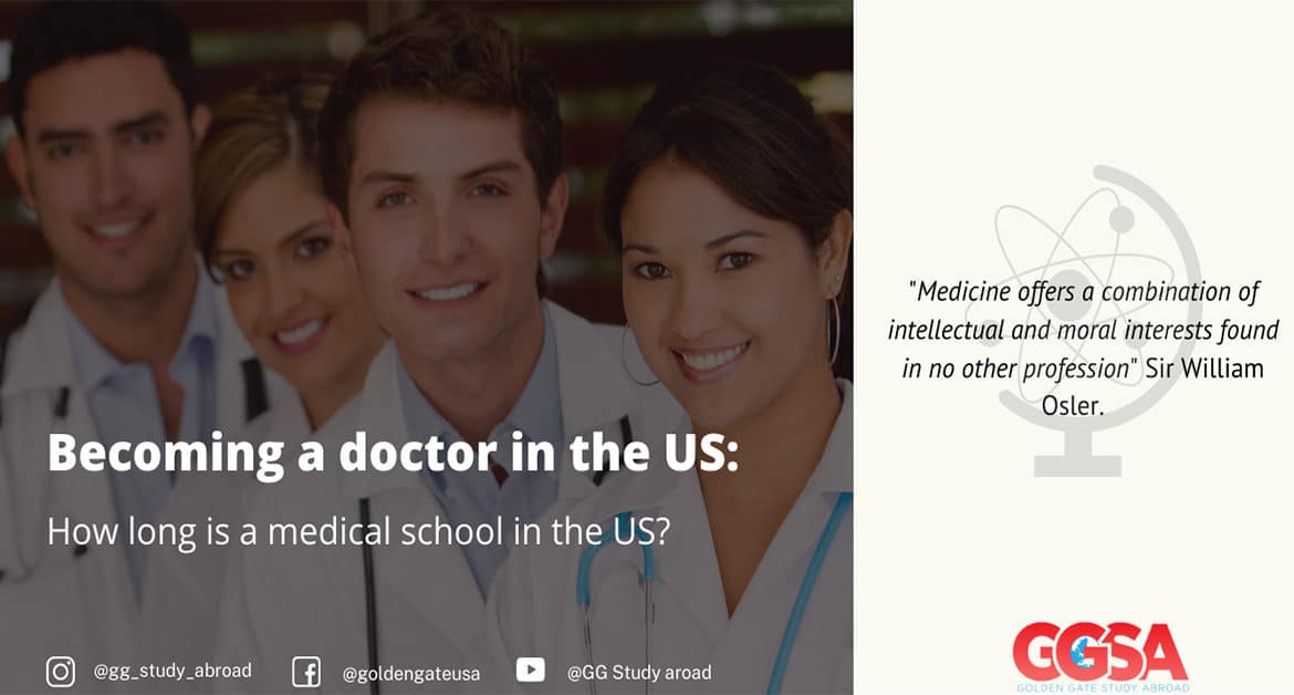Becoming a doctor in the US - How long is a medical school in the US