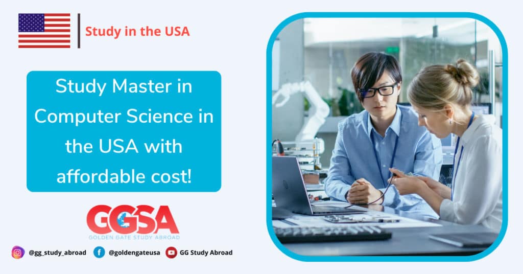 Study Master in Computer Science in the USA at affordable cost!
