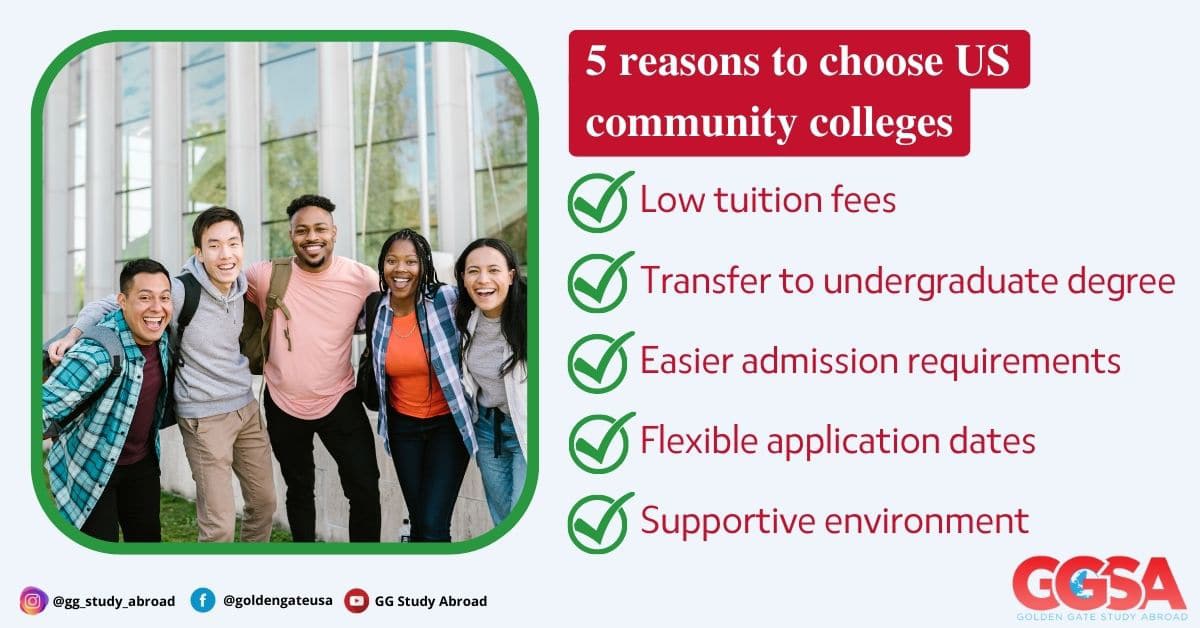 5 reasons for international students to choose community colleges in the USA